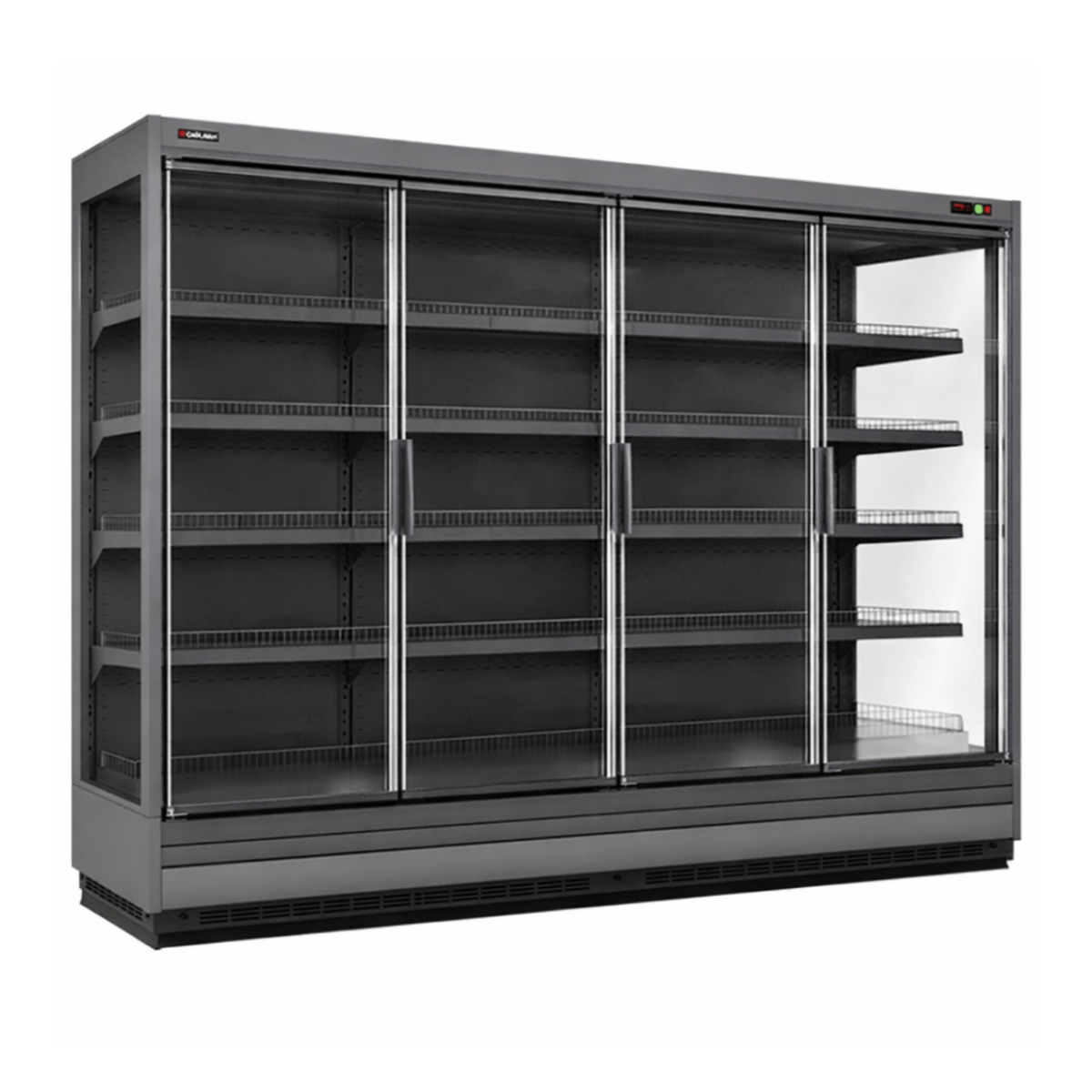 Raft frigorific pentru carne-mezeluri-lactate-bauturi 187 cm - motor exterior - 2