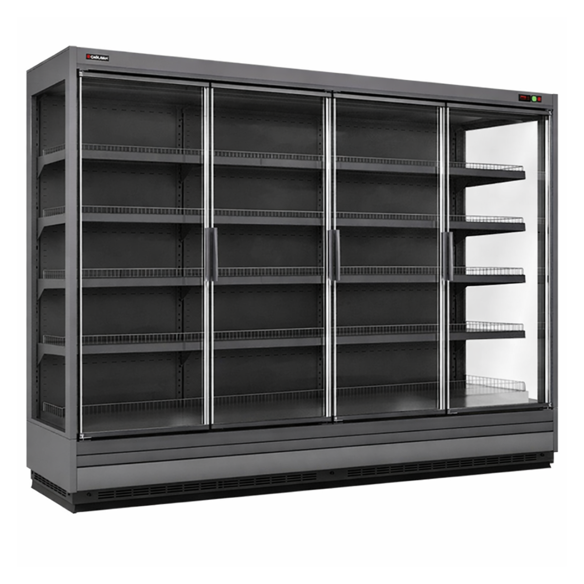 Raft frigorific pentru carne-mezeluri-lactate-bauturi 125 cm - motor exterior - 2