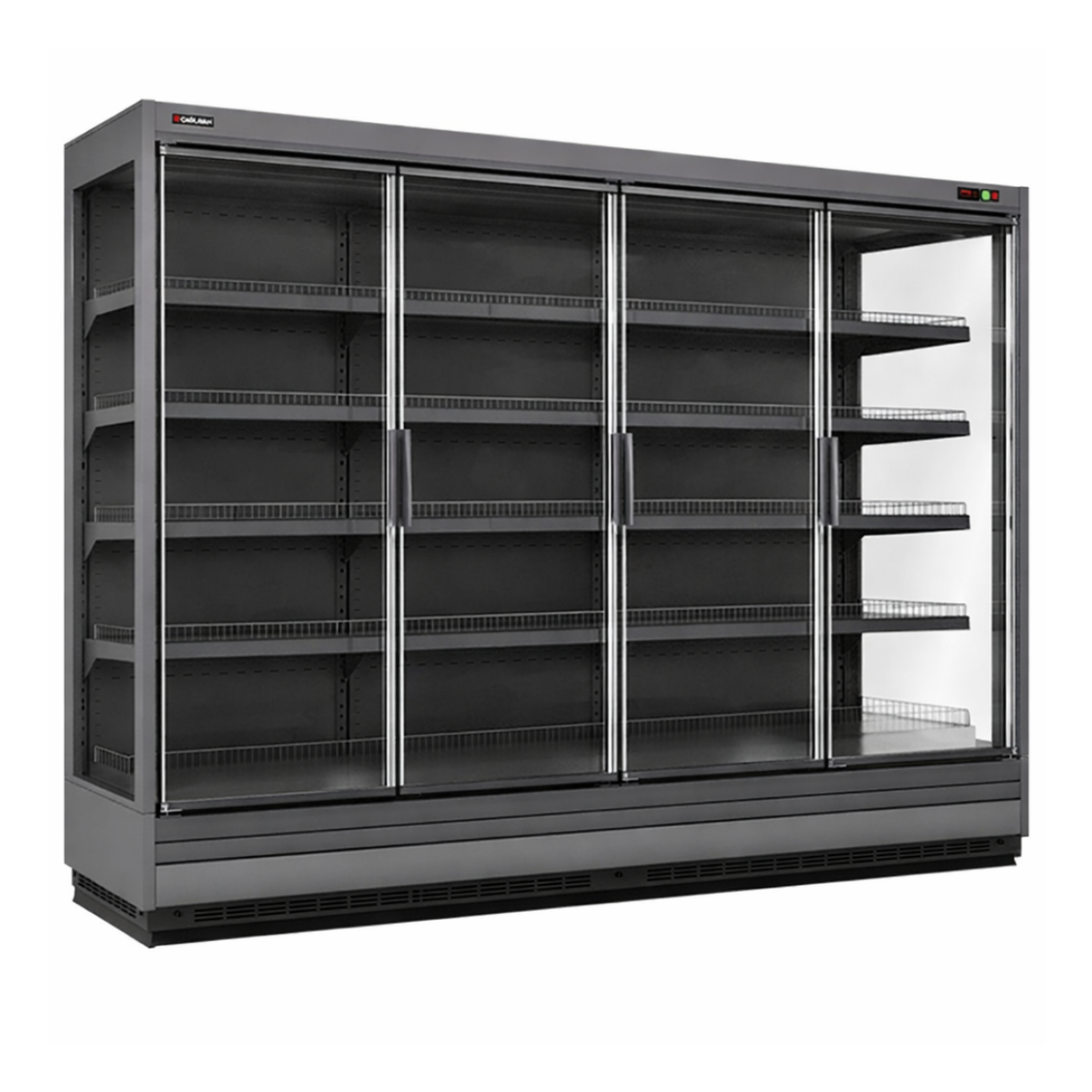 Raft frigorific pentru carne-mezeluri-lactate-bauturi 250 cm - motor exterior - 3