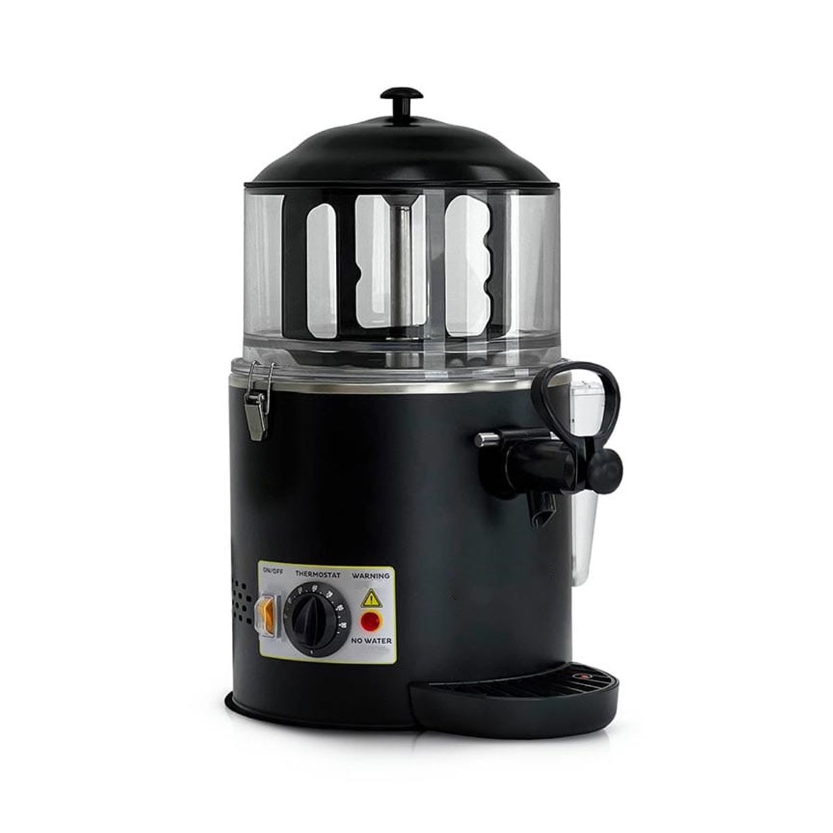 Dispenser pentru bauturi calde, ciocolata calda, supa, cafea, lapte cald, ceai, vin fiert, panou analog, capacitate 5L - 2