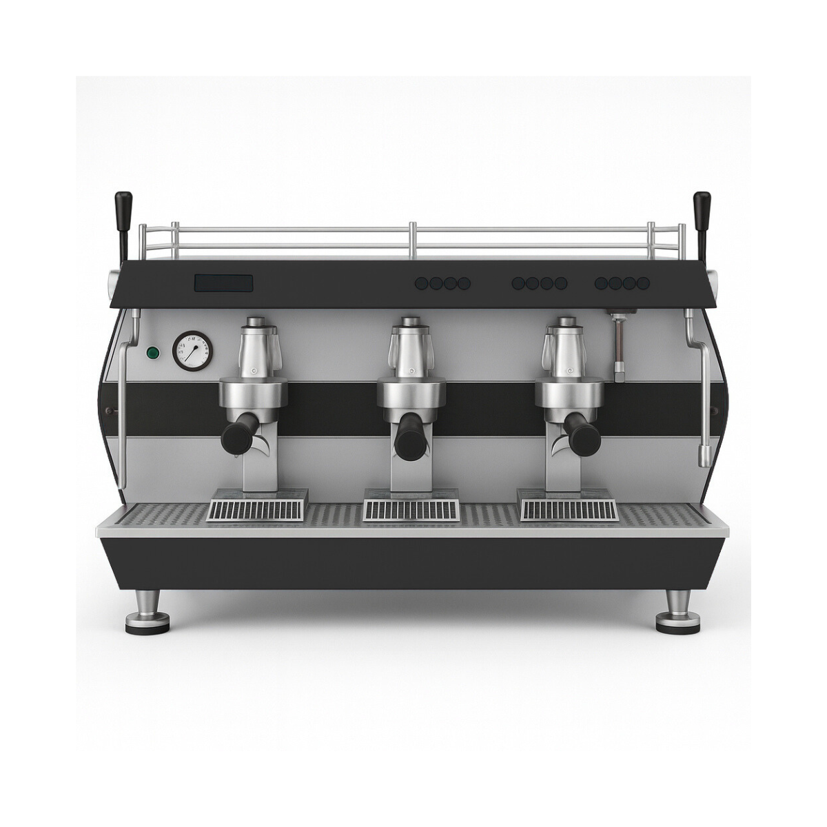 Espressor automat Cappuccino cu 3 grupuri, INOX, 19 L, 5 kW - 5