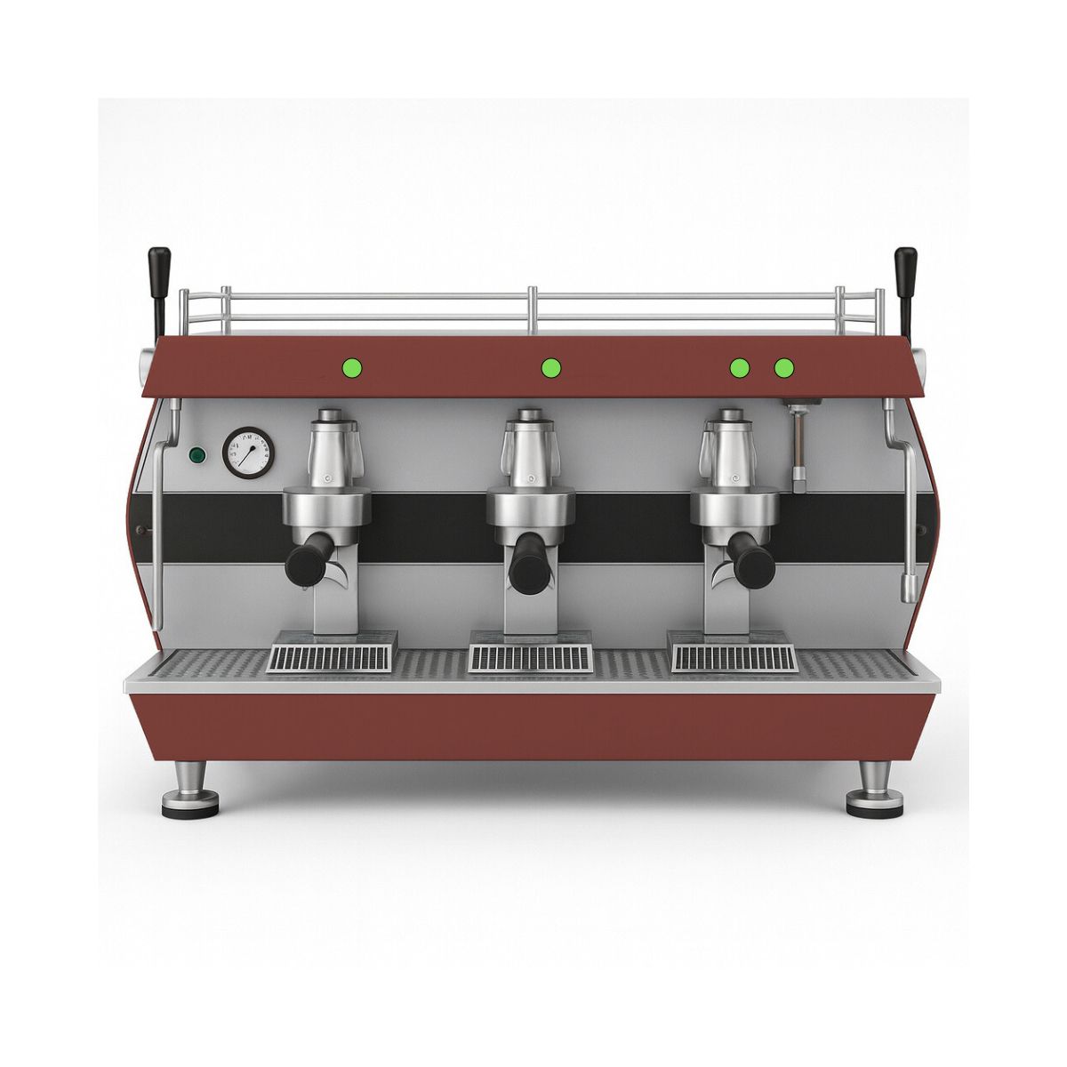 Espressor automat Cappuccino cu 3 grupuri, INOX, 19 L, 5 kW - 7