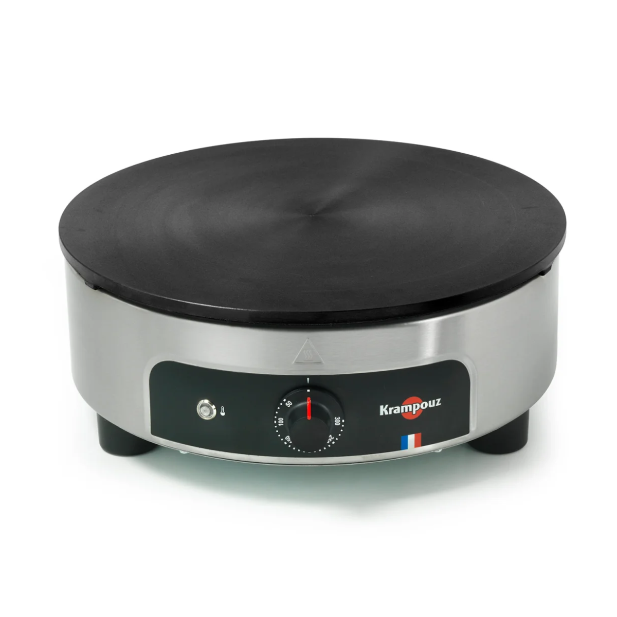 Crepiera electrica pentru clatite KRAMPOUZ cu 1 plita diam. 40 cm - 0