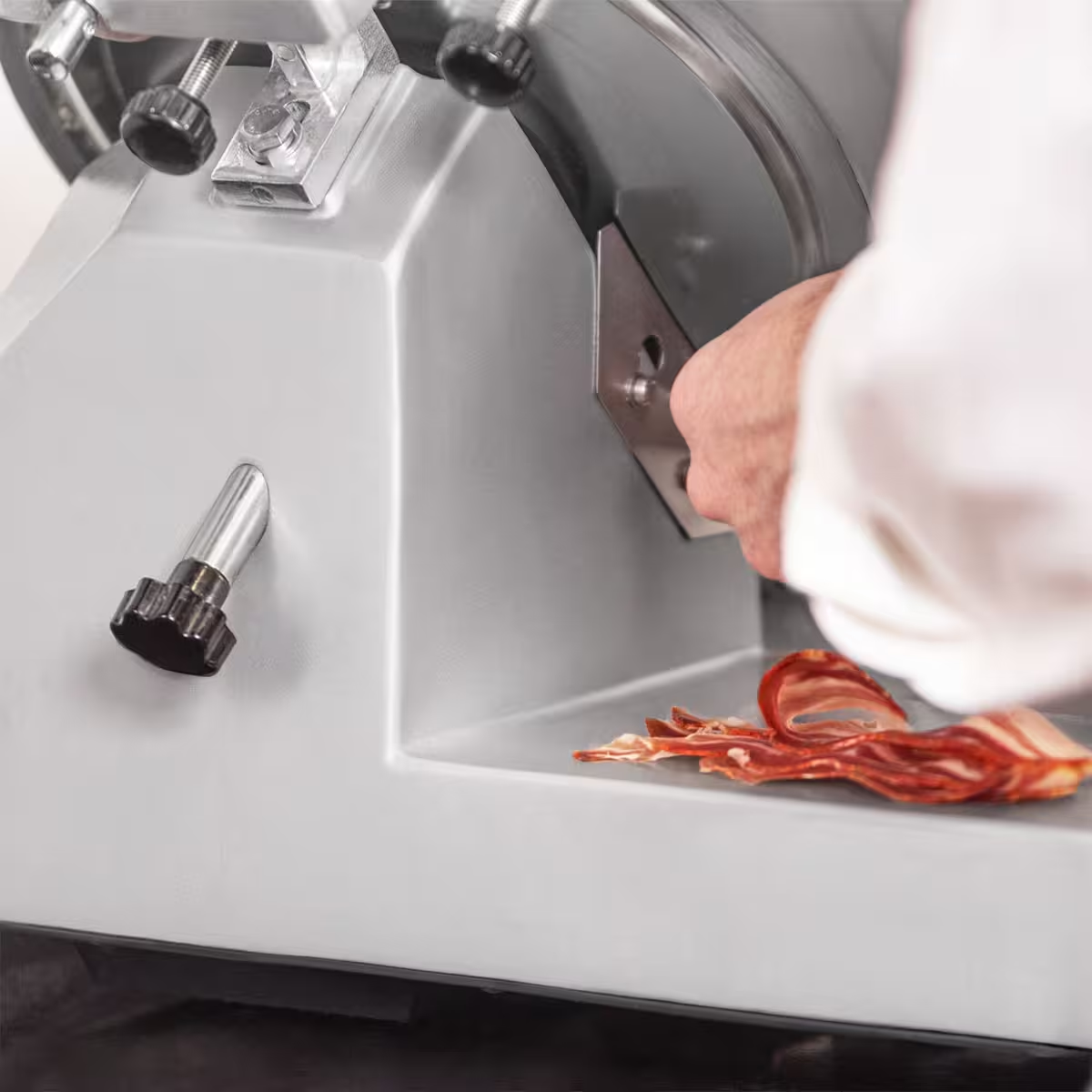 Feliator semi-automat mezeluri si carne cu diametru 22 cm - 5