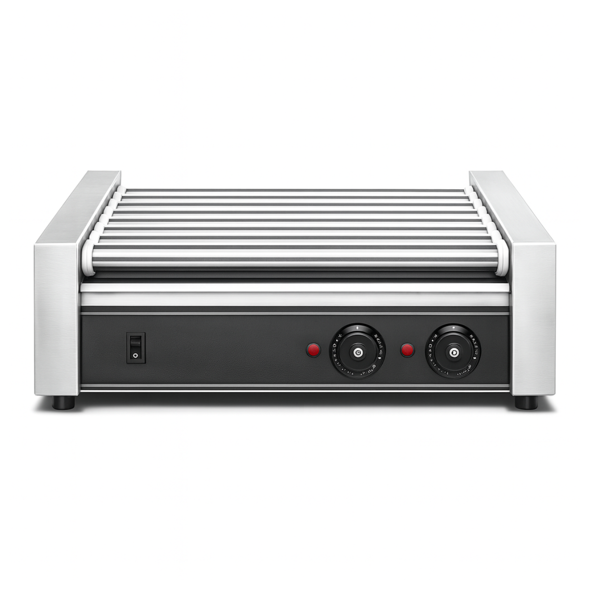 Grill pentru hot-dog electric, tip roller grill, inox, cu 7 role - 1