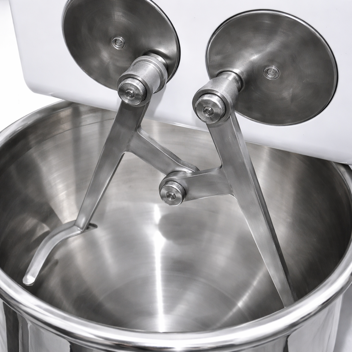 Malaxor pentru aluat cu brat dublu, capacitate 30 LT, inox, 90 kg, 5 viteze variabile, bol fix - 4