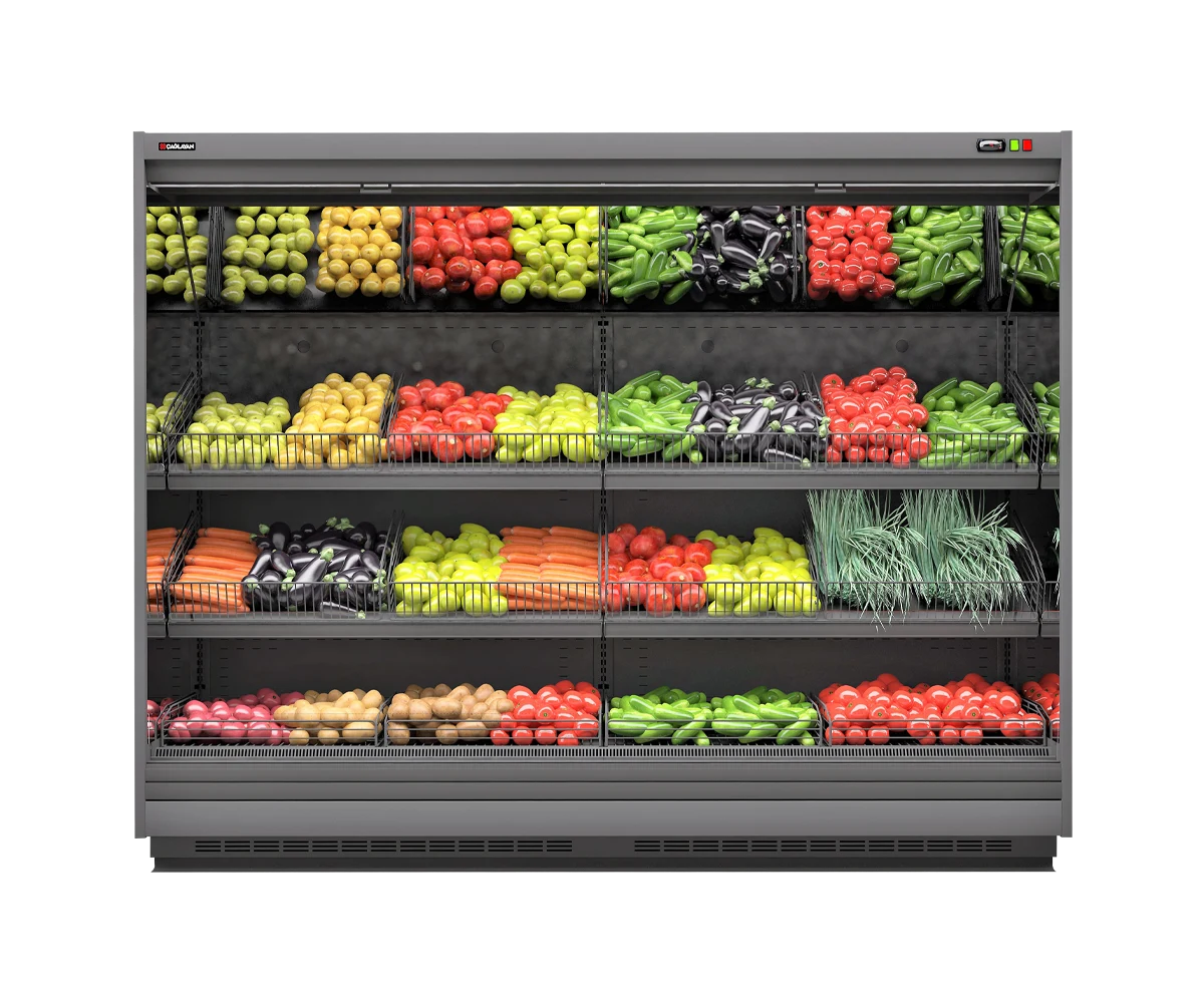 Raft frigorific pentru legume si fructe 94 cm - motor exterior - 1