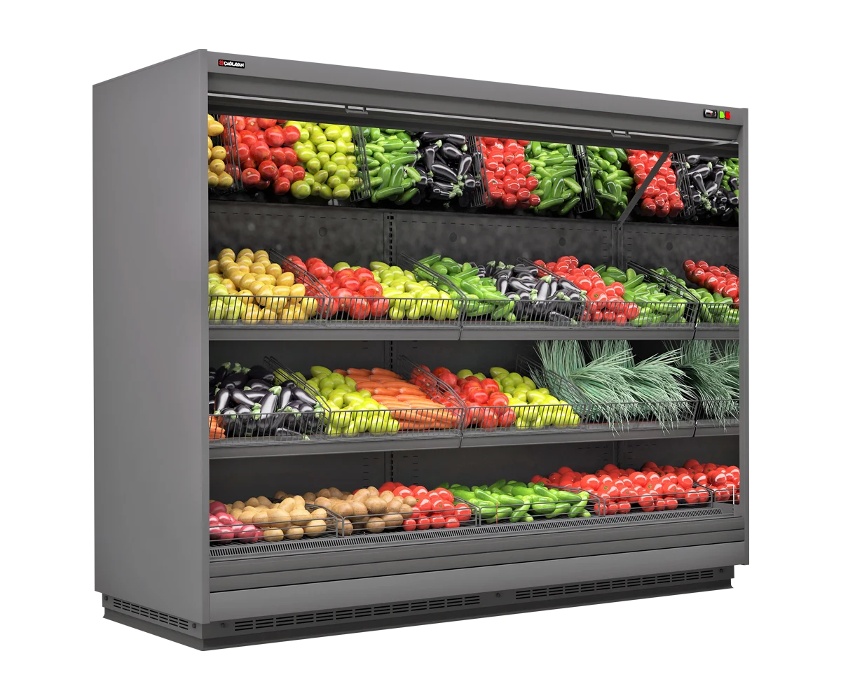 Raft frigorific pentru legume si fructe 250 cm - motor exterior - 0