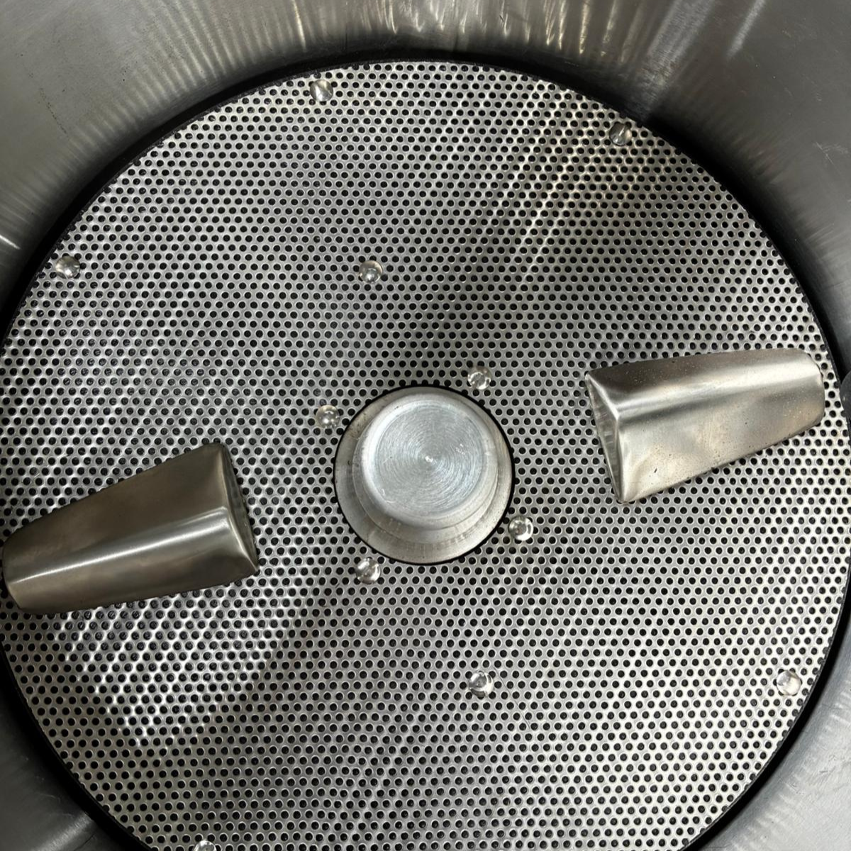 Masina electrica profesionala din otel inoxidabil pentru curatat cartofi, capacitate 10 - 15 kg - 6