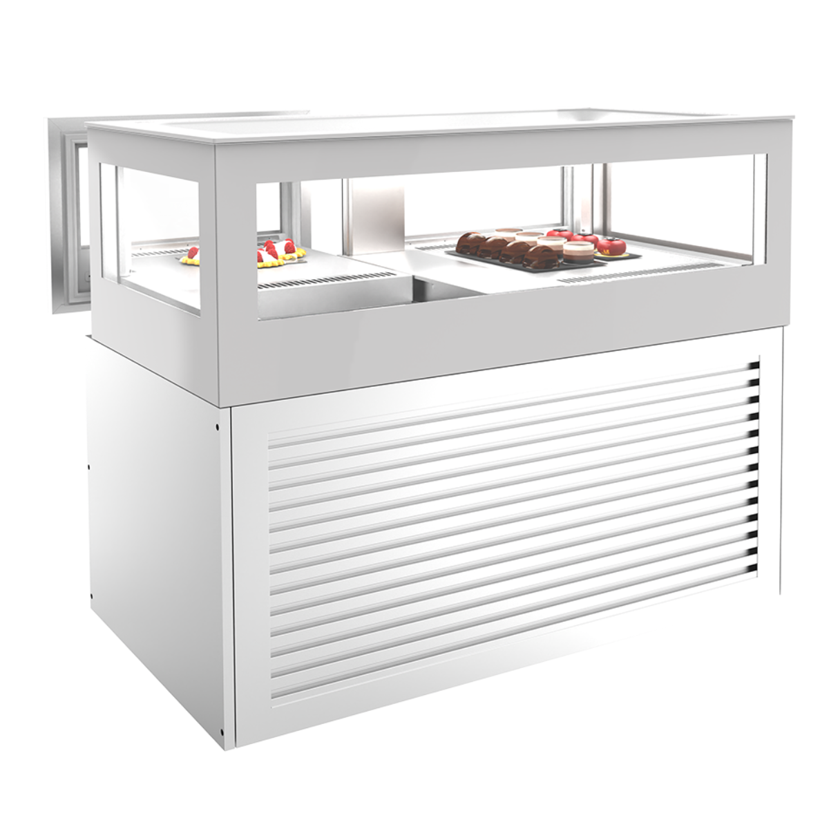 Vitrina frigorifica orizontala, 2 sertare Frenox, ciocolată și praline, 130 LT, 130*70*110 cm - 3