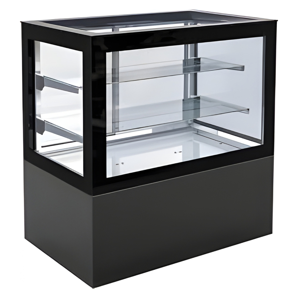 Vitrina frigorifica verticala Frenox, sistem racire extern, patiserie si cofetarie, inox, 300 Lt, 80*78*130 cm - 3
