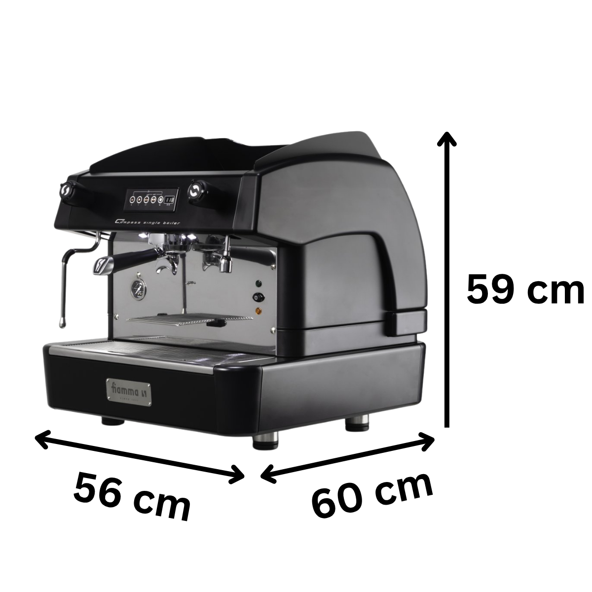 Espressor automat FIAMMA SE, un grup, 1.95 kW, 56*60*59 cm - 1