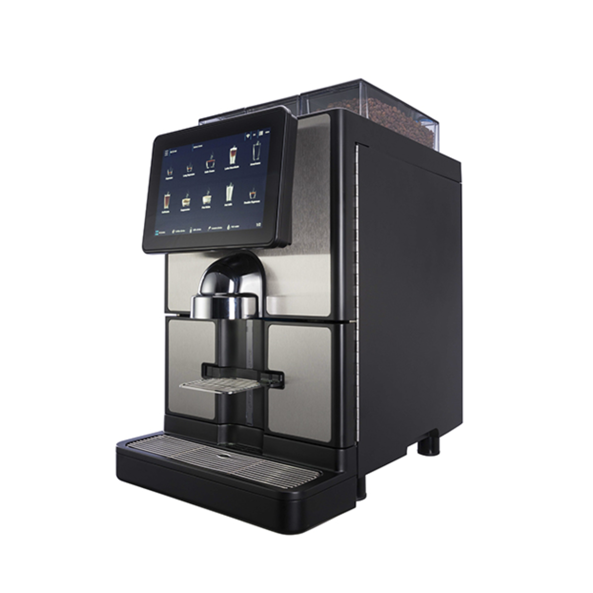 Automat de cafea profesional CARIMALI cu 3 compartimente, 150 cafele pe zi, lapte proaspat - 2