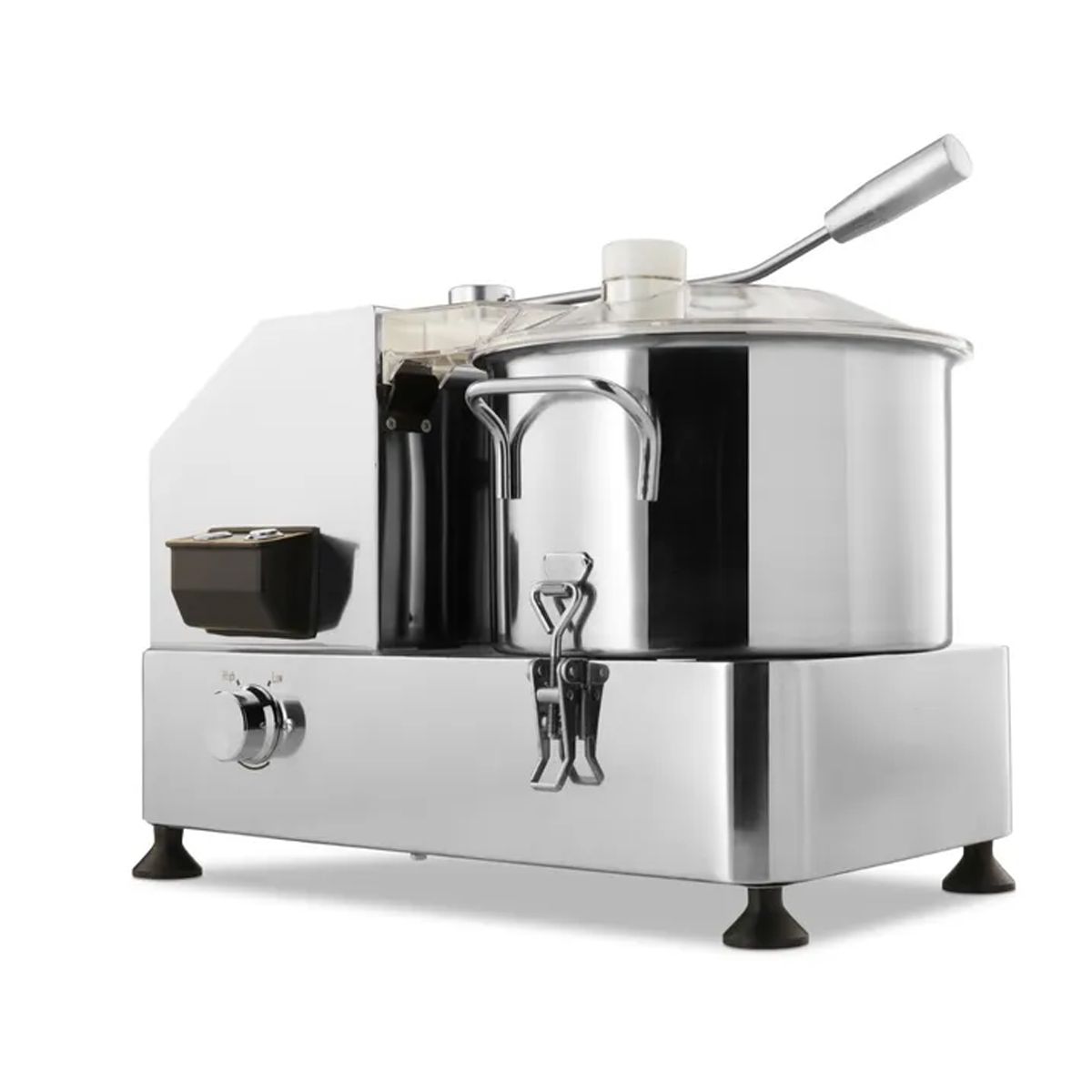 Cutter pentru taierea si amestecarea carnii, pestelui, nucilor, fructelor, legumelor, branzei si ciocolatei, capacitate 6 litri - 0