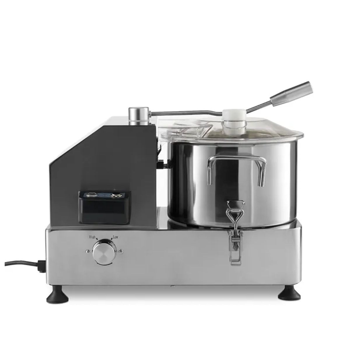 Cutter pentru taierea si amestecarea carnii, pestelui, nucilor, fructelor, legumelor, branzei si ciocolatei, capacitate 6 litri - 2