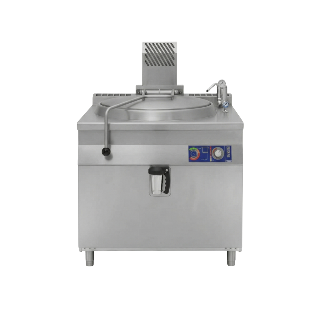 Marmita profesionala pe gaz 150 lt, incalzire indirecta, aprindere prin ionizare, 19 kW, 90*90*90 cm - 2