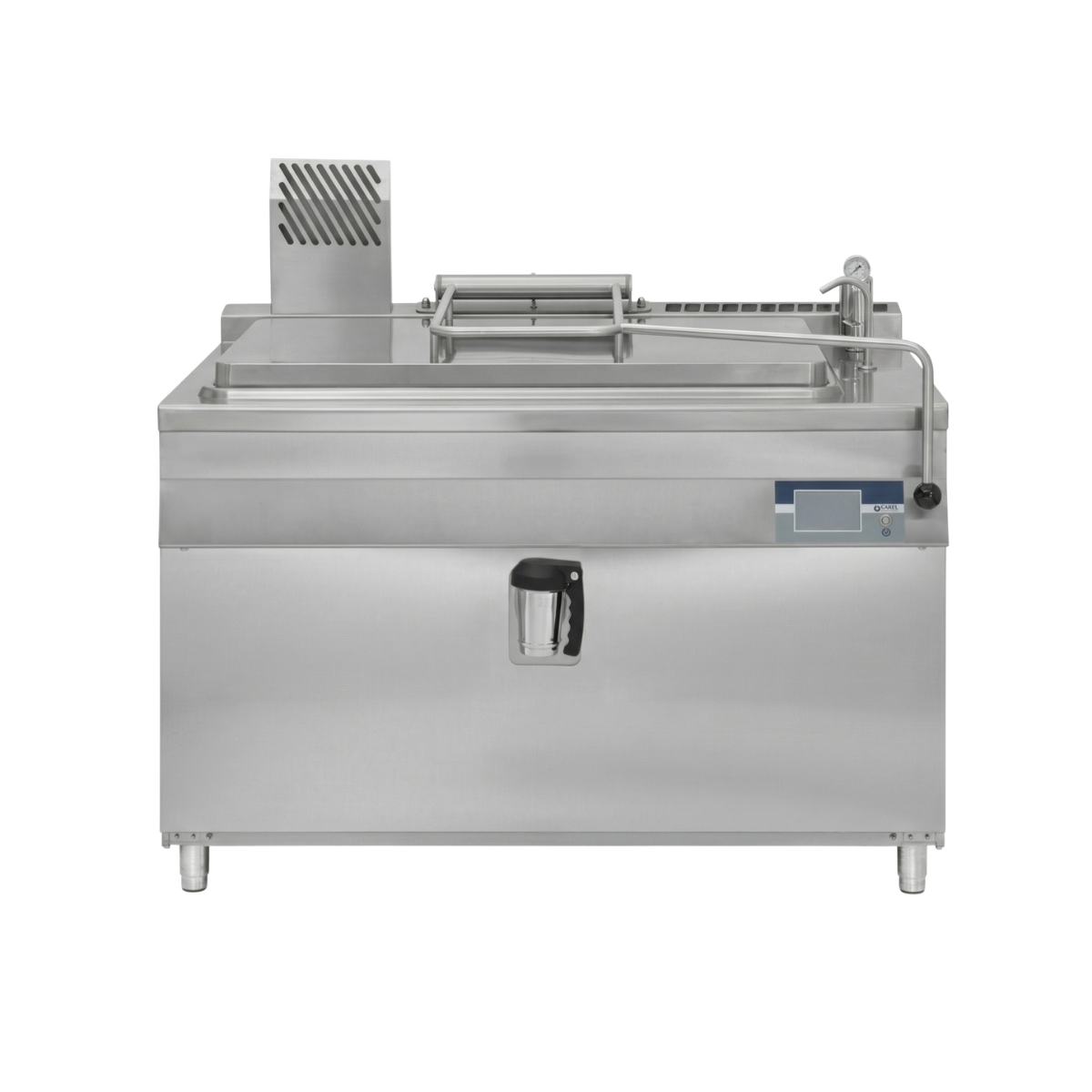 Marmita profesionala pe gaz 200 Lt, Incalzire Indirecta, Ecran Tactil, Aprindere prin Ionizare, 25 kW, 135*90*90 cm - 2