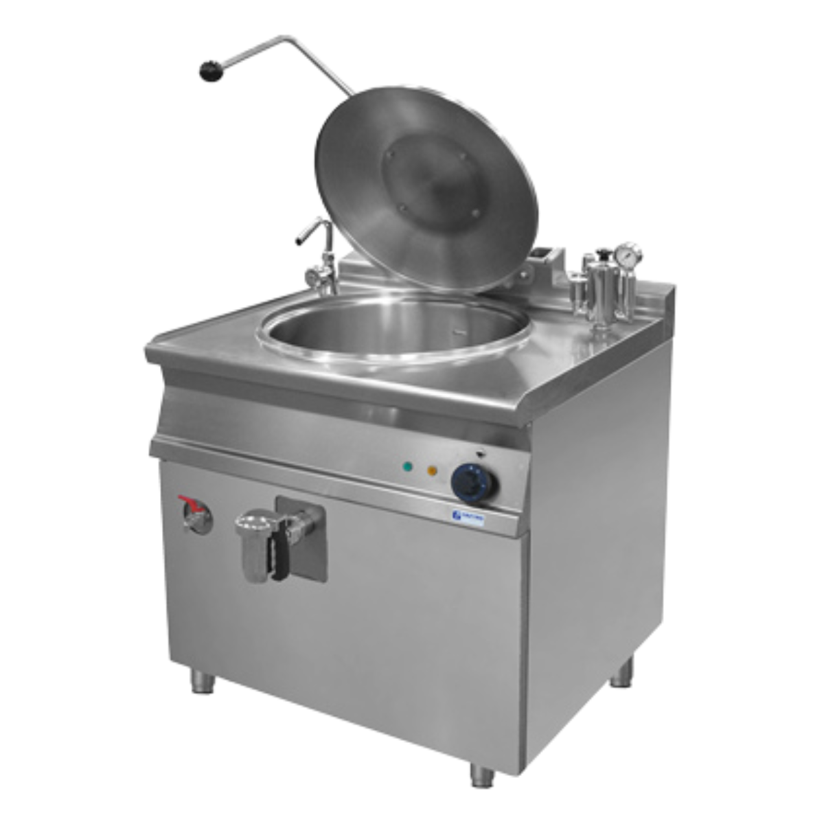 Marmita profesionala electrica 80 Lt, Incalzire Indirecta, alimentare autoamata, 12 kW, 80*70*90 cm - 2