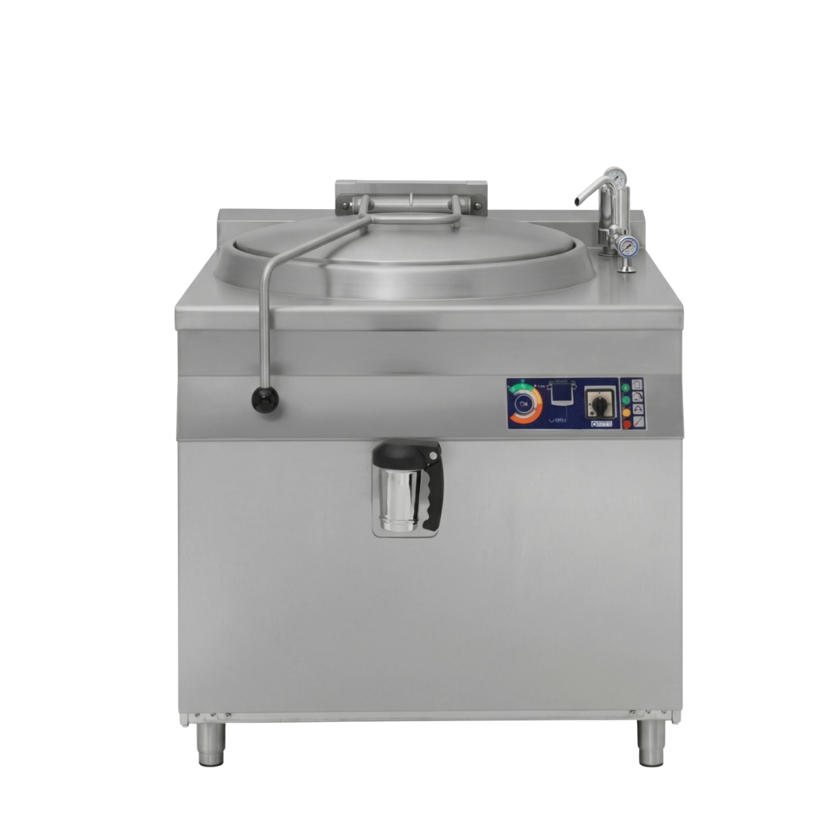 Marmita profesionala electrica 100 Lt, Incalzire Indirecta, Alimentare Automata, 18 kW, 90*90*90 cm - 4