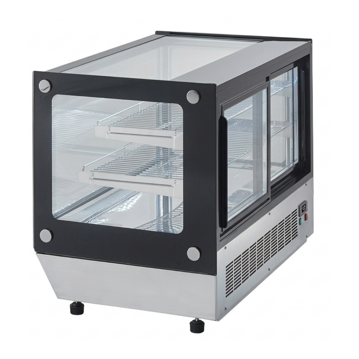 Vitrina frigorifica de banc pentru cofetarii, patiserii, restaurante, cafenele, capacitate 120 litri, temperatura de lucru +2°C … +8°C - 2