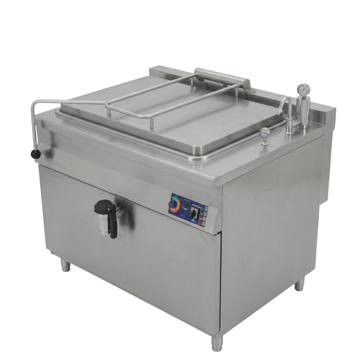 Marmita profesionala electrica 300 Lt, Incalzire Indirecta, Alimentare Automata, 36 kW, 135*90*90 cm - 4