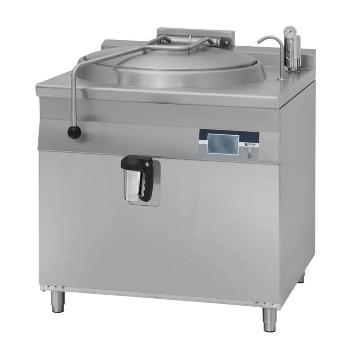 Marmita profesionala electrica 150 Lt, Incalzire Indirecta, Ecran Tactil, Alimentare Automata, 24 kW, 90*90*90 mm - 0