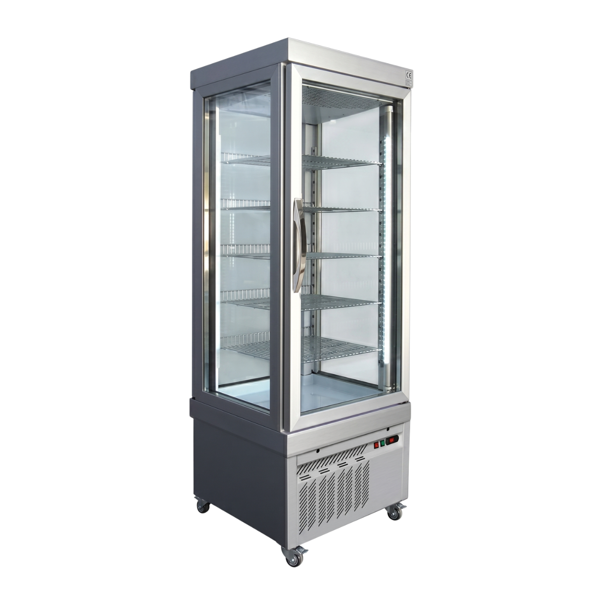 Vitrina frigorifica cofetarie Tekna, temp: +5...-25 °C, racire ventilata no-frost, 530 lt. 76*76*191 cm - 0
