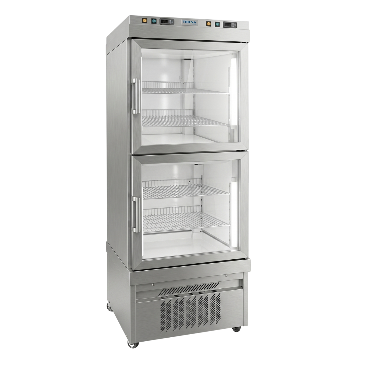 Vitrina frigorifica combinata cofetarie/patiserie Tekna, temp: -25...+10 °C, racire ventilata No-Frost, 480 lt. 76*76*191 cm - 0