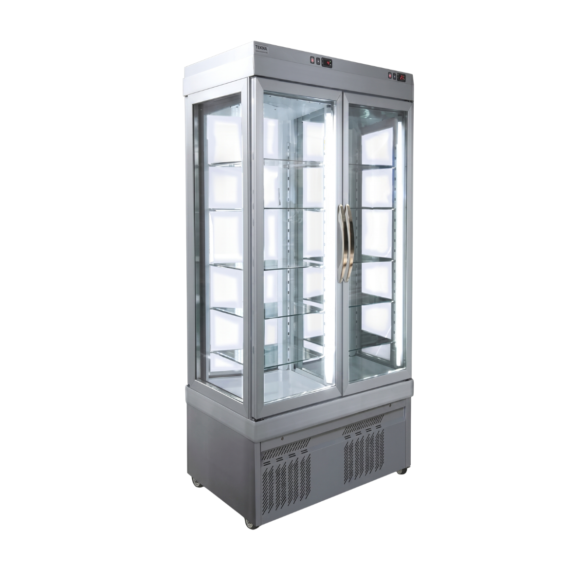 Vitrina frigorifica cofetarie Tekna, temp: -25...+5 °C, racire ventilata No-Frost, 550 lt. 90*64*191 cm - 0