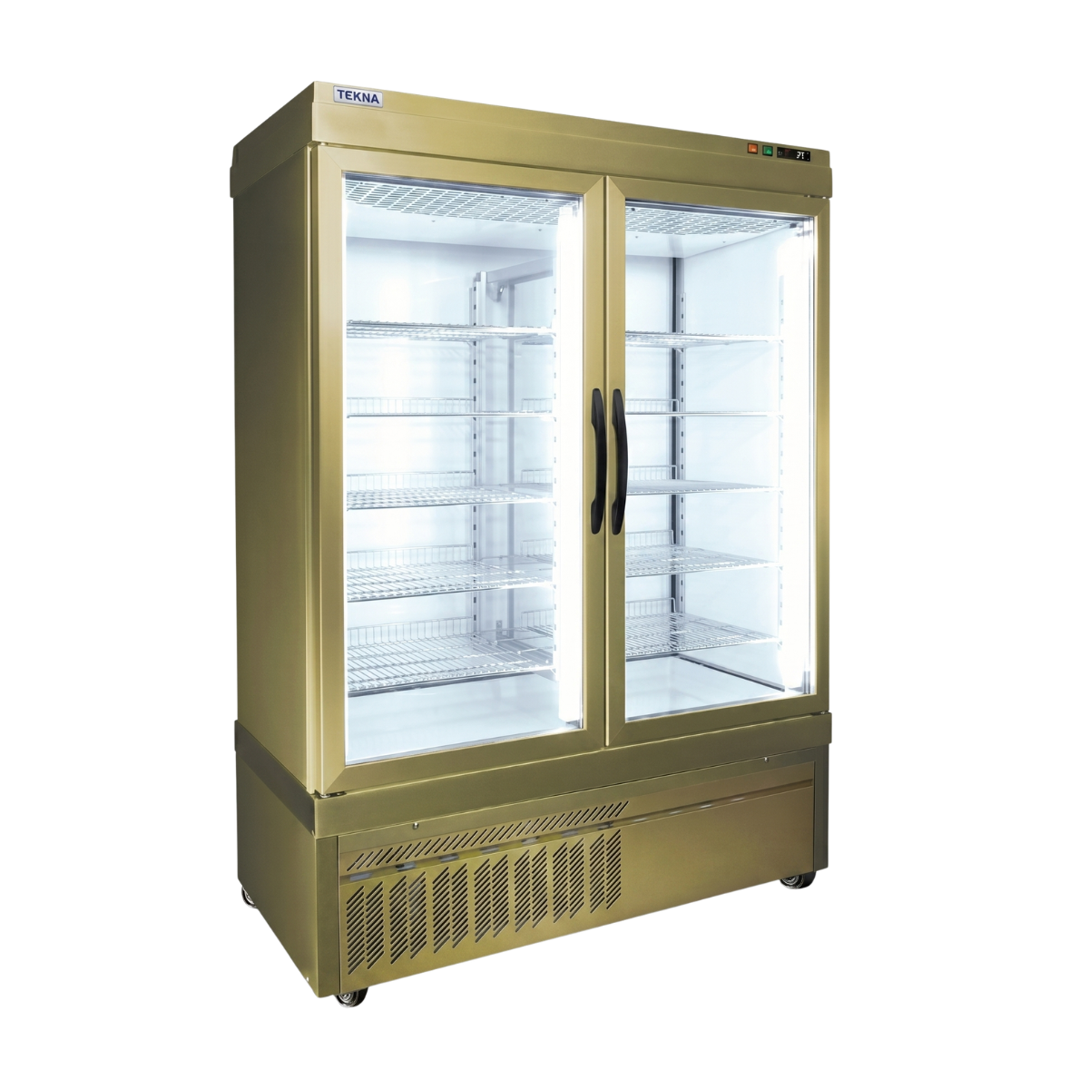 Vitrina frigorifica cofetarie Tekna, temp: -25...+5 °C, racire ventilata No-Frost, 810 lt. 132*64*191 cm - 0