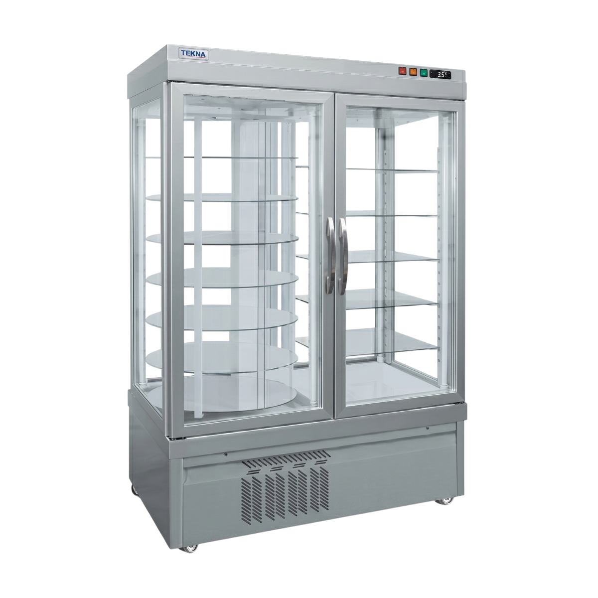 Vitrina congelare cofetarie Tekna, temp: -25...+5 °C, racire ventilata No-Frost, 880 lt. 132*64*191 cm - 0