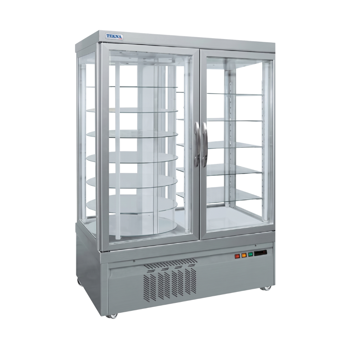 Vitrina frigorifica cofetarie Tekna, temp: -5...+10 °C, racire ventilata No-Frost, 1077 lt. 132*76*191 cm - 0