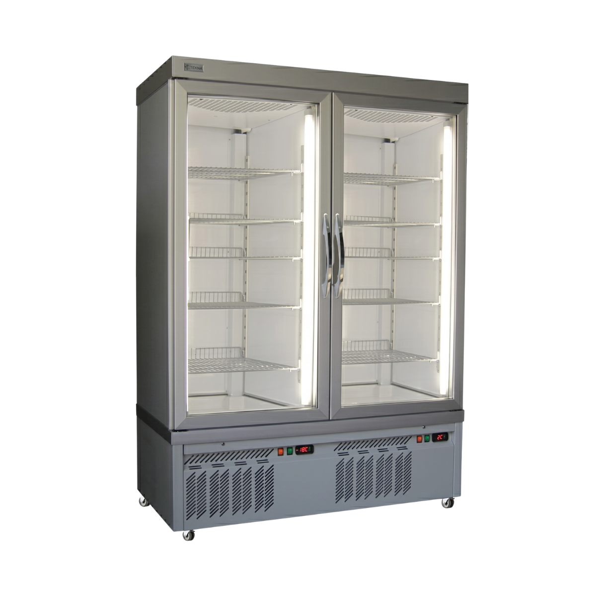 Vitrina frigorifica cofetarie Tekna, temp: +2...+10 °C, racire statica, 1110 lt. 150*76*191 cm - 0