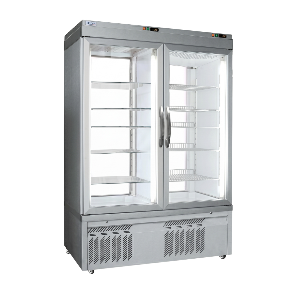 Vitrina frigorifica cofetarie Tekna, temp: +2...+10 °C, racire statica, 915 lt. 155*64*191 cm - 0