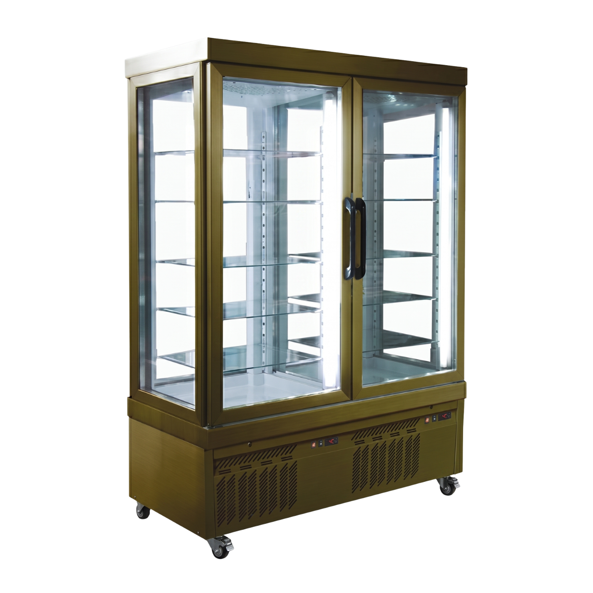 Vitrina frigorifica combinata No-Frost cofetarie Tekna, temp: -25...+10 °C, racire ventilata No-Frost, 875 lt. 155*64*191 cm - 0