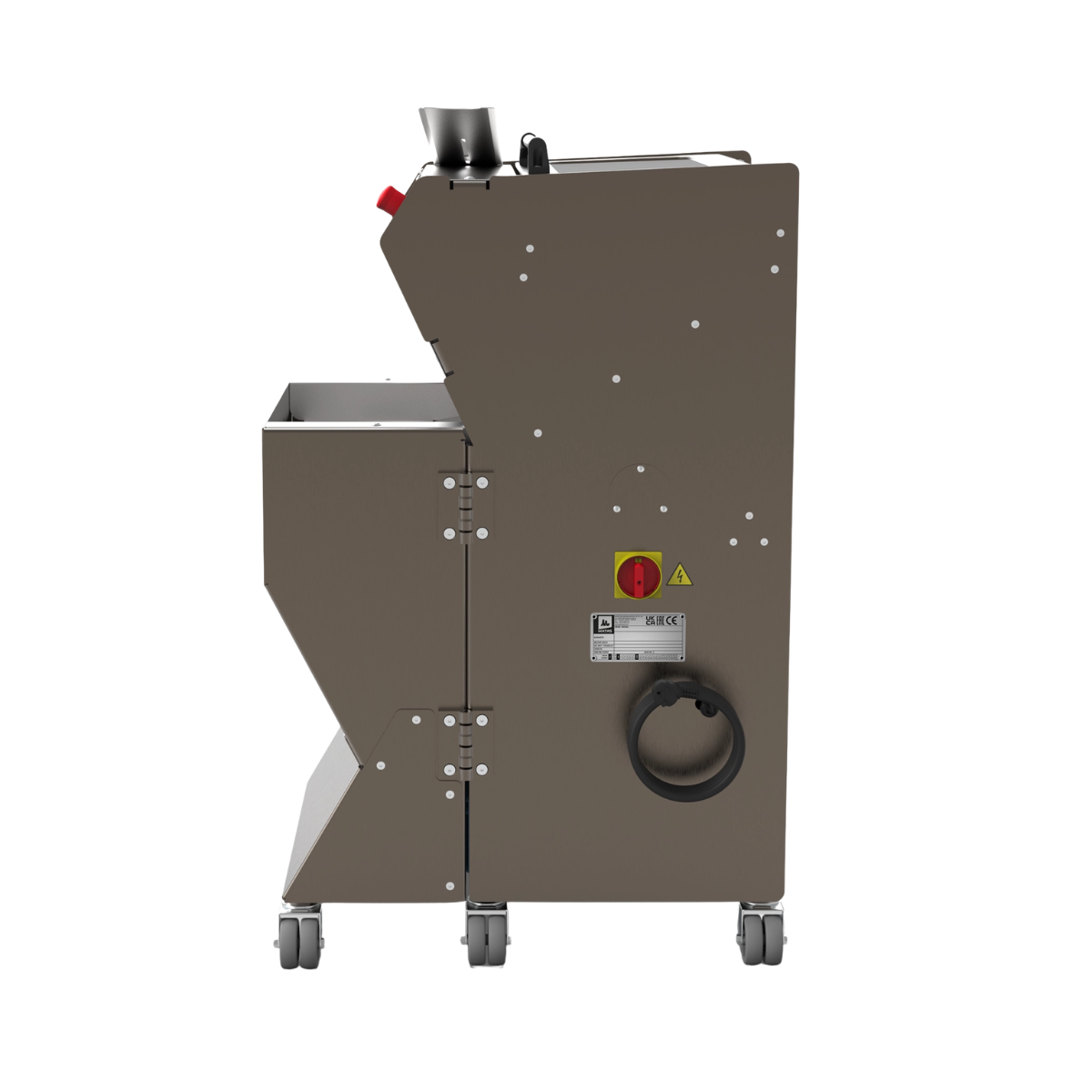 Masina Automata Feliat Paine cu capac, 250 paini/h, 1.3 cm, Inox, 33,5*48*140 cm - 3