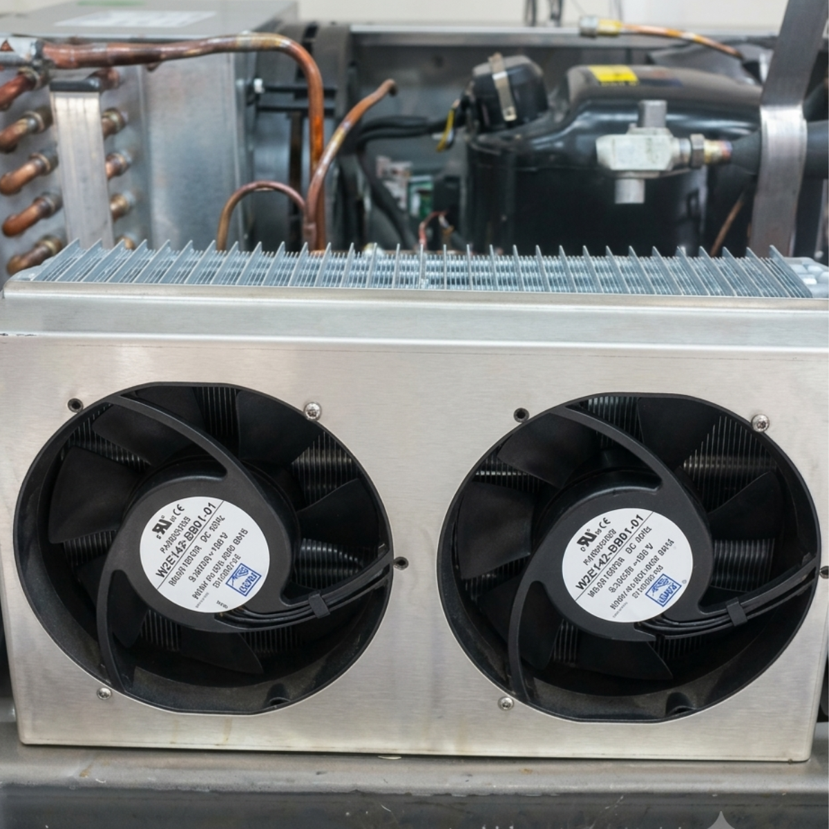 Dulap frigorific vertical FRENOX cu 2 usi, set roti, filtru magnetic, pedala pentru deschiderea usii, 112 tavi 40*60, 1700 lt - 2