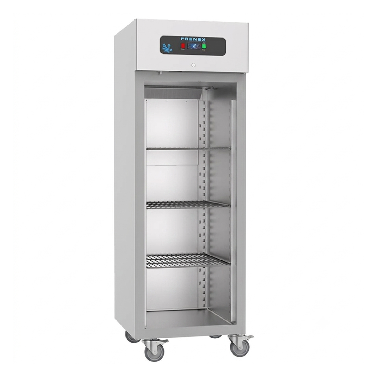 Dulap frigorific vertical FRENOX cu 1 usa, set de roti, filtru magnetic, pedala pentru deschiderea usii, 56 tavi 40*60, 700 lt - 4