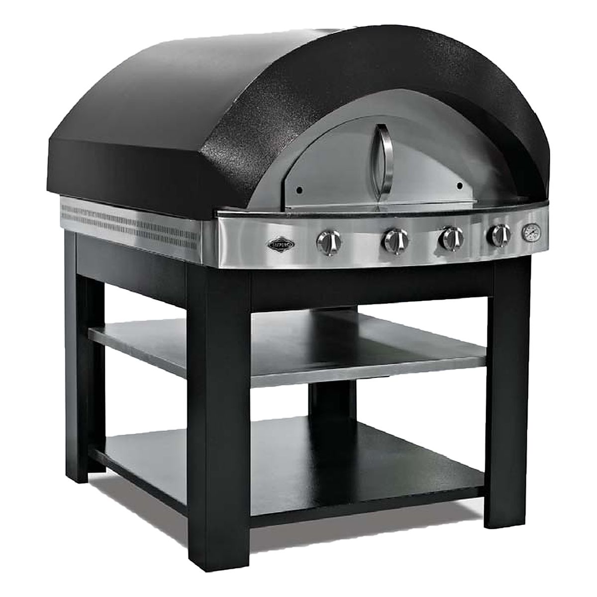STAND PENTRU CUPTOR PIZZA PE GAZ PLF.PLS.D4, 97.7x102.7x93 CM - 0