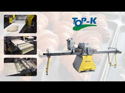 Masina turat aluat FLAMIC, cu suport 60*100, 249*106.5*175.5 cm - 4