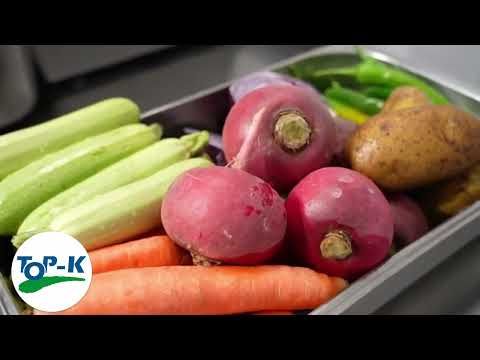 Masina de taiat, razuit si prelucrat robot legume fructe brânzeturi profesionala, 400 kg/h, 3 discuri incluse - 2