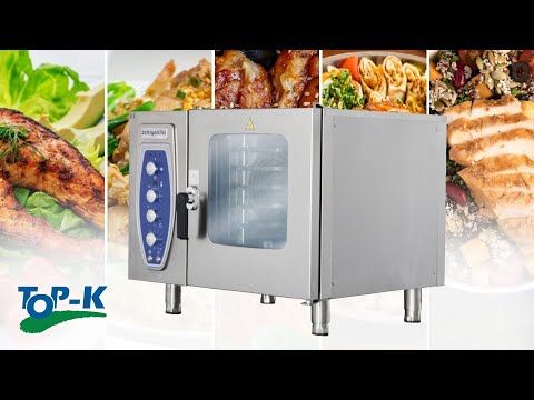 Cuptor profesional OZTI, electric, gastronomic, cu convectie si abur - 6 cuve - 3