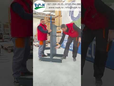 Raft metalic de mijloc (gondola) 70*140 baza 40 cm si 6 polite de 30 cm - 3