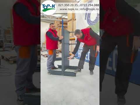 Raft metalic de mijloc (gondola) 70*140 baza 50 cm si 6 polite de 40 cm - 2