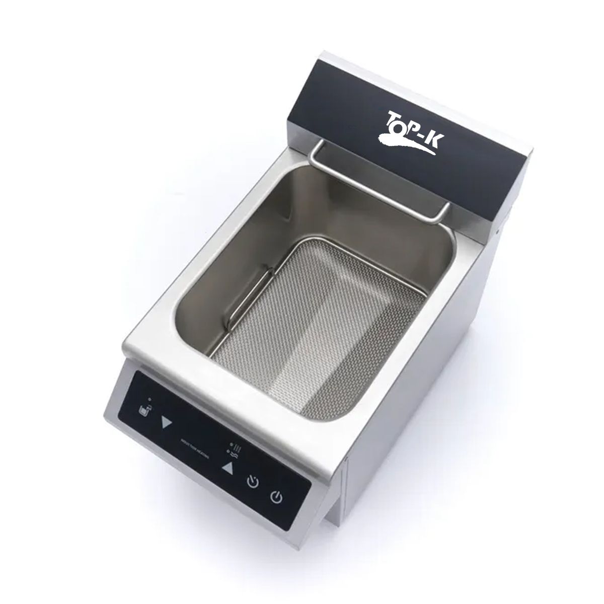 Friteuza cu inductie electrica, capacitate 8 litri, panou de control digital - 4