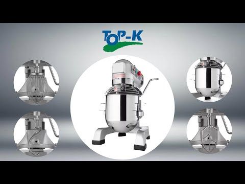 Mixer planetar, cu cap fix, 3 viteze, 20 lt, 44*52*79 cm - 10