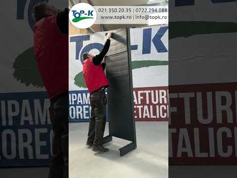 Raft magazin metalic de perete 100*225 baza 40 cm si 4 polite de 30 cm - 5