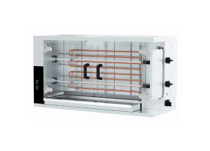 Rotisor profesional electric cu 2 tepuse, 8-10 pui