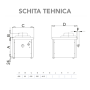 Thumbnail Masina de inghetata de banc STAF59 cu extractie manuala 10 lt/h - 1