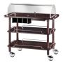 Thumbnail Carucior servire restaurant cu cupola plexiglas - 1